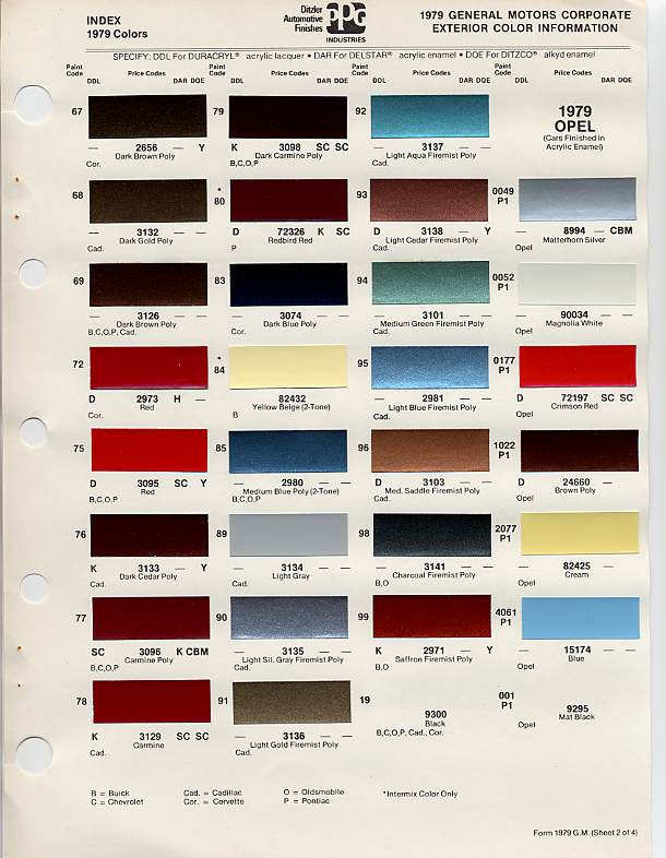 Cadillac colors 1979_3