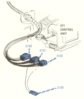 Figure 6-3 - Behind EFI Electronic Control Light